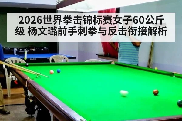2026世界拳击锦标赛女子60公斤级 杨文璐前手刺拳与反击衔接解析